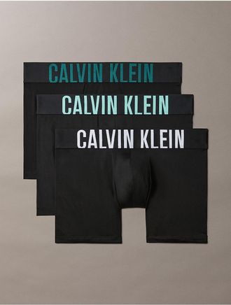 Calvin Klein Mens Intense Power Micro 3-Pack Boxer Brief - Multi - XL