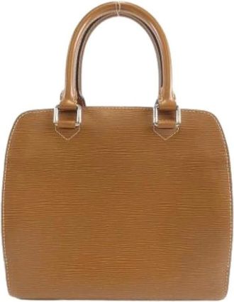 Louis Vuitton Pre-owned Handbags, female, Brown, Size: ONE SIZE Pre-owned Vintage Handbag