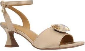 J. Rene&eacute; Nickee Ankle Strap Sandal in Beige at Nordstrom Rack, Size 8.5