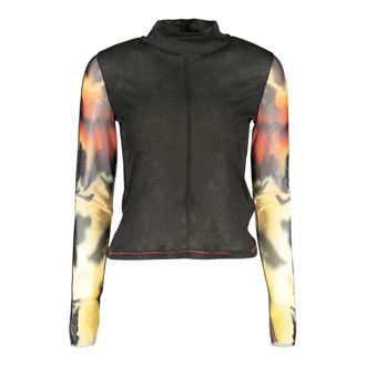 Desigual Estocolmo Sweater - Dames - Longsleeves - Veelkleurig - M - Polyester - Tops