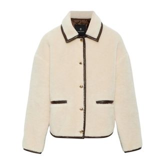 Anine Bing Jassen, Dames, Beige, S, Wol, Camden Jacket