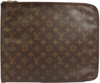Louis Vuitton Pre-owned Vintage Clutch tas - Dames - Vintage Clutch - Bruin - ONE Size - Vintage