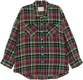 R13 Plaid Pocket Shirt