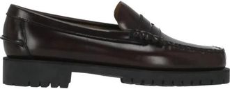 Sebago Dan Lug Loafer - Dames - Loafers - Rood - 39 EU - Schoenen
