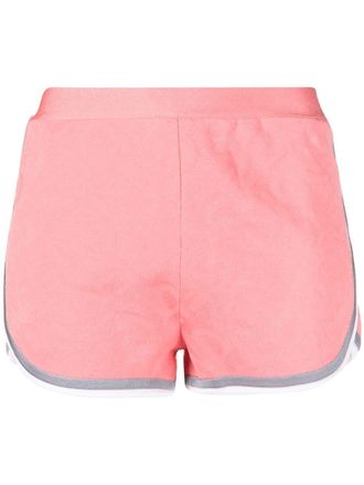 Fendi Shorts met logoprint - Roze
