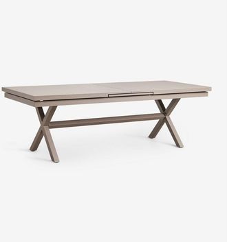 Sklum Mesa De Comedor Rectangular Extensible En Aluminio Karena Sklum