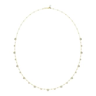 Swarovski Ketting Vrouwen Imber Strandage Ronde Slijpsel Wit 5680091 - Dames - Kettingen - Geel - ONE Size - Accessoires