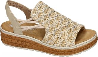 Rieker Dames, Schoenen, Beige, Maat: 43 EU