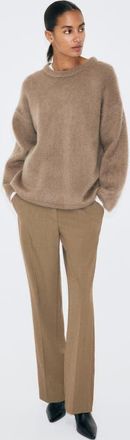 H&M Dress Pants in Dark Khaki Green at Nordstrom, Size 10