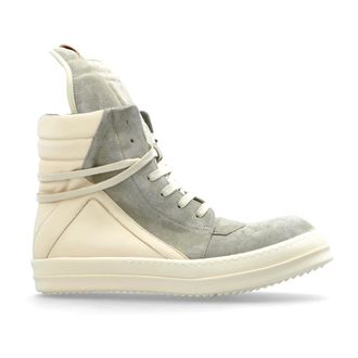 Rick Owens Heren, Schoenen, Grijs, Maat: 43 1/2 EU Leer