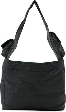 Yohji Yamamoto Newspaper Bag L - Dames - Shoppers - Zwart - ONE Size - Tassen