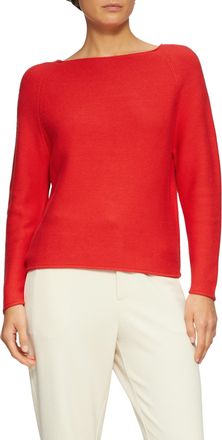 s.Oliver Strickpullover mit U-Boot Ausschnitt