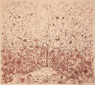 Loro Piana Albero Della Vita Foulard Scarf