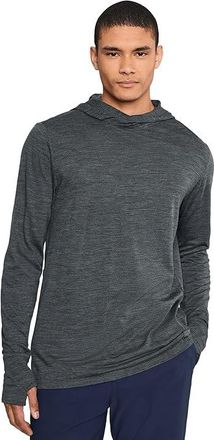 Smartwool Merino Sun Hoodie Mens Sweatshirt Iron Heather : XL, Nylon/Wool