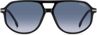 Carrera Sunglasses Carrera 375/S D5108 Black Blue/Gradient Blue Mens
