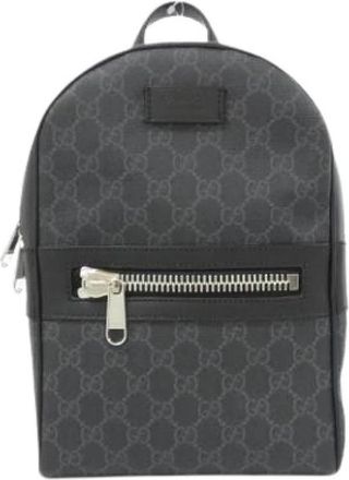 Gucci Pre-owned Vintage Schoudertas - Dames - Vintage Rugzakken - Zwart - ONE Size - Vintage