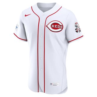 Nike Cincinnati Reds Nike Mens MLB Authentic Jersey in White | 8900REHORED-LP1