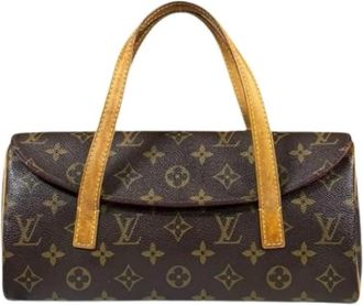 Louis Vuitton Pre-owned Handbags, female, Brown, Size: ONE SIZE Pre-owned Monogram Canvas Handbag
