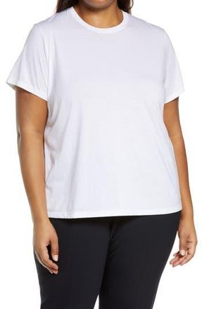 Vince Essential Crewneck Tee in Optic White at Nordstrom Rack, Size Xx-Large