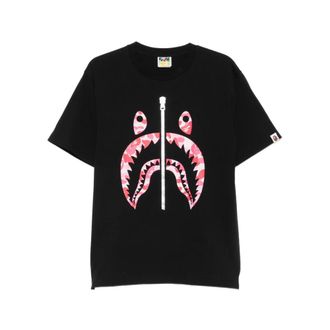 A Bathing Ape T-Shirts, male, Black, Size: 2XL ABC Camo T-Shirt