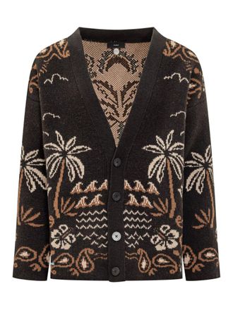 Alanui Black Paisley Cardigans