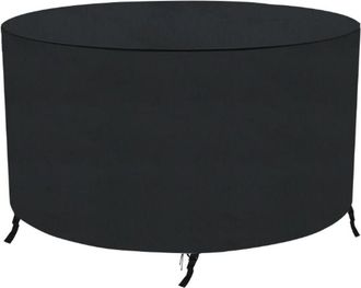 OEM Funda Redonda Impermeable Para Muebles De Jard&iacute;n De Rat&aacute;n, 180 X 90 Cm