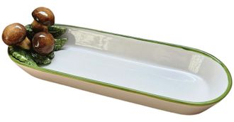 Les-Ottomans The Mushrooms Ceramic Tray