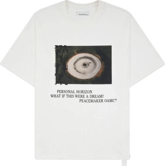 OAMC Peacemaker T-Shirt - Heren - T-shirts - Wit - S - Katoen - Tops
