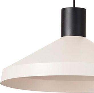 Faro Barcelona Kombo L&aacute;mpara Colgante Beige &Oslash;400 1l 68596-1l