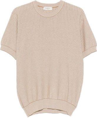 PIACENZA 1733 Short Sleeve Crew-Neck Sweater