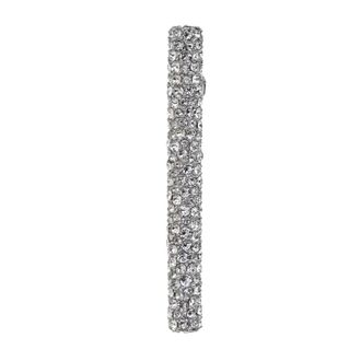 Alexander McQueen Messing Oorbel - Dames - Oorbellen - Grijs - ONE Size - Accessoires
