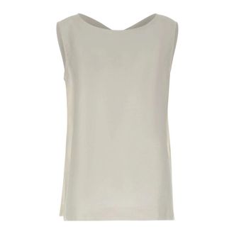 Kaos Kaos, Dames, Tops, Wit, Maat: M Linnen