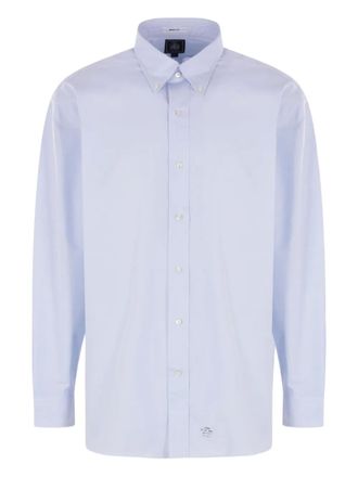 J.Press button-down pocket shirt - Blue