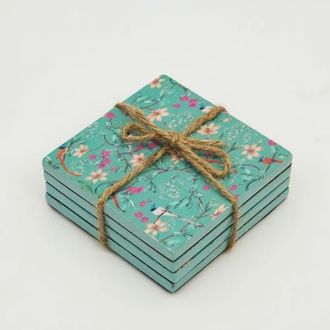 Mela Artisans Aqua Flora Coasters at Nordstrom