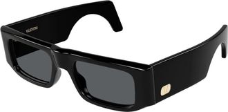 Valentino Sunglasses, female, Black, Size: 52 MM Vg0005S 001 Sunglasses