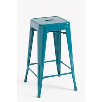 Regalos Miguel Regalos Miguel - Packs Taburetes Bajos - Pack 2 Taburetes Torix Bajos - Verde Azulado