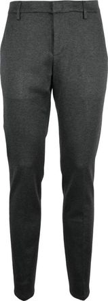 Dondup Gaubert Slim-fit Broek - Heren - Nette broeken - Zwart - W36 - Polyester - Broeken