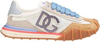 Dolce & Gabbana DG Athletic Sneaker - Dames - Sneakers - Veelkleurig - 36 EU - Leer - Schoenen