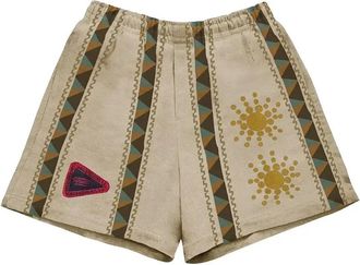 Travis Scott Cactus Jack Starburst Short Cream CJAM-PS05
