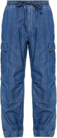 Dolce & Gabbana Cargo Jeans - Heren - Regular Fit Jeans - Blauw - L - Denim - Jeans