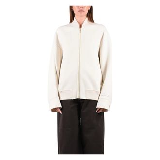 Sportmax Chaqueta Bomber Ondata - Jackets - Mujer - Blanco - S