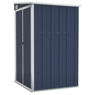vidaXL Cobertizo De Jard&iacute;n De Pared Acero Galvanizado 118x100x178 Cm Vidaxl