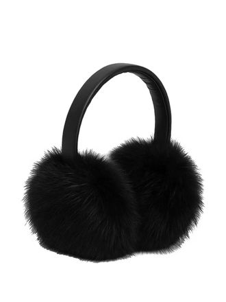 Apparis Esme faux-fur ear muffs - women - Recycled Polyester - One Size - Black
