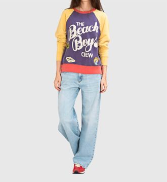 MadeWorn Classic Sweatshirt In Beach Boys