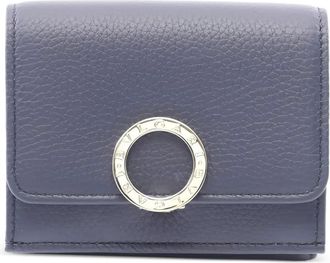 Bulgari Portafoglio tri-fold anni 2020 - Blu