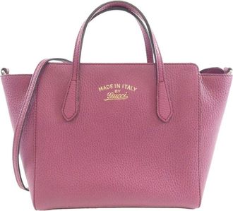 Gucci Pink Leather Soho Shoulder Bag (Authentic Pre-Loved)