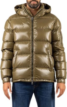 Herno Piumino Effetto Lucido - - Jackets - Uomo - Verde - L