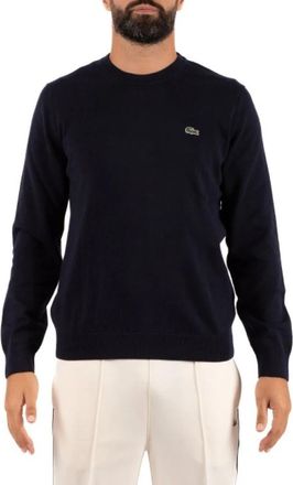 Lacoste Maglia Ronde Hals Breiwerk - Heren - Ronde hals truien - Blauw - S - Truien & Vesten