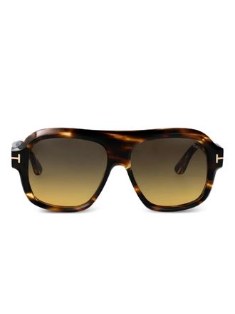 Tom Ford Eyewear round-frame sunglasses - Brown