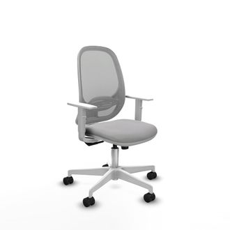 Piqueras y Crespo Silla De Oficina Cilanco Piqueras Y Crespo B4b026n Gris Claro